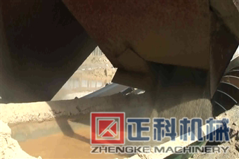 螺旋洗沙机进料