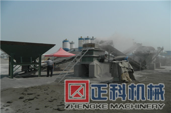 环锤制砂机使用现场